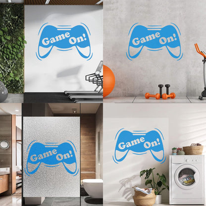 Game Joystick Gamepad Game Console Vinyl Wall Stickers It Won'T Fall Off
