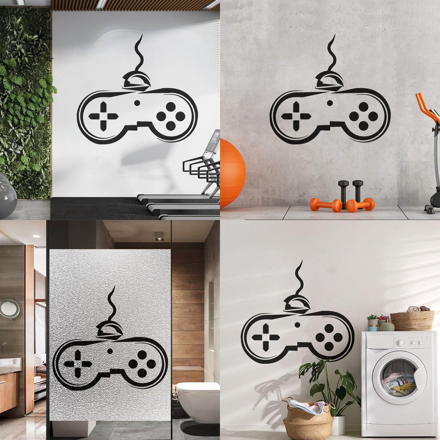 Wall Decals Game Joystick Gamepad Game Personalized Customization