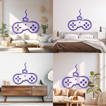Wall Decals Game Joystick Gamepad Game Personalized Customization