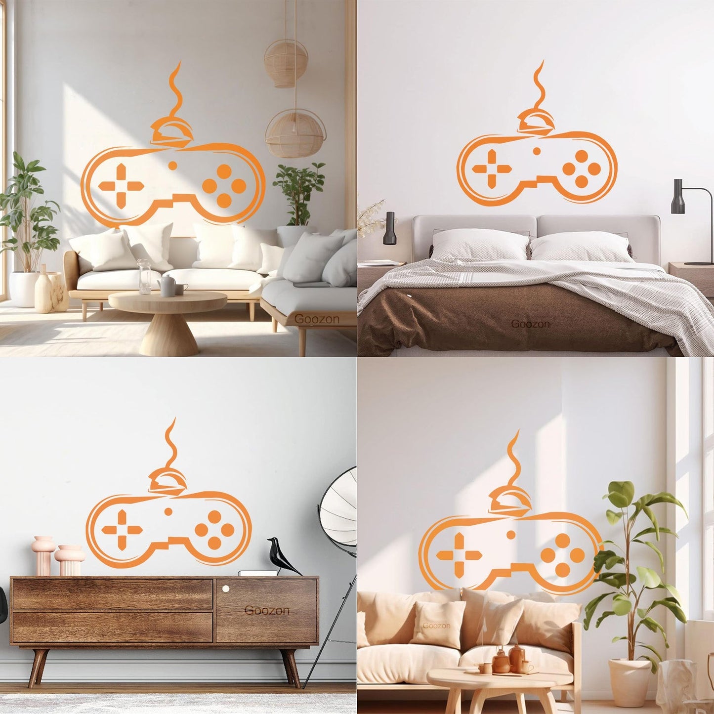 Wall Decals Game Joystick Gamepad Game Personalized Customization