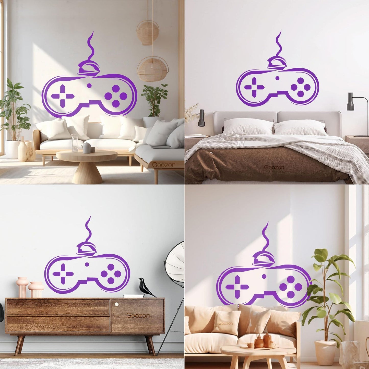 Wall Decals Game Joystick Gamepad Game Personalized Customization