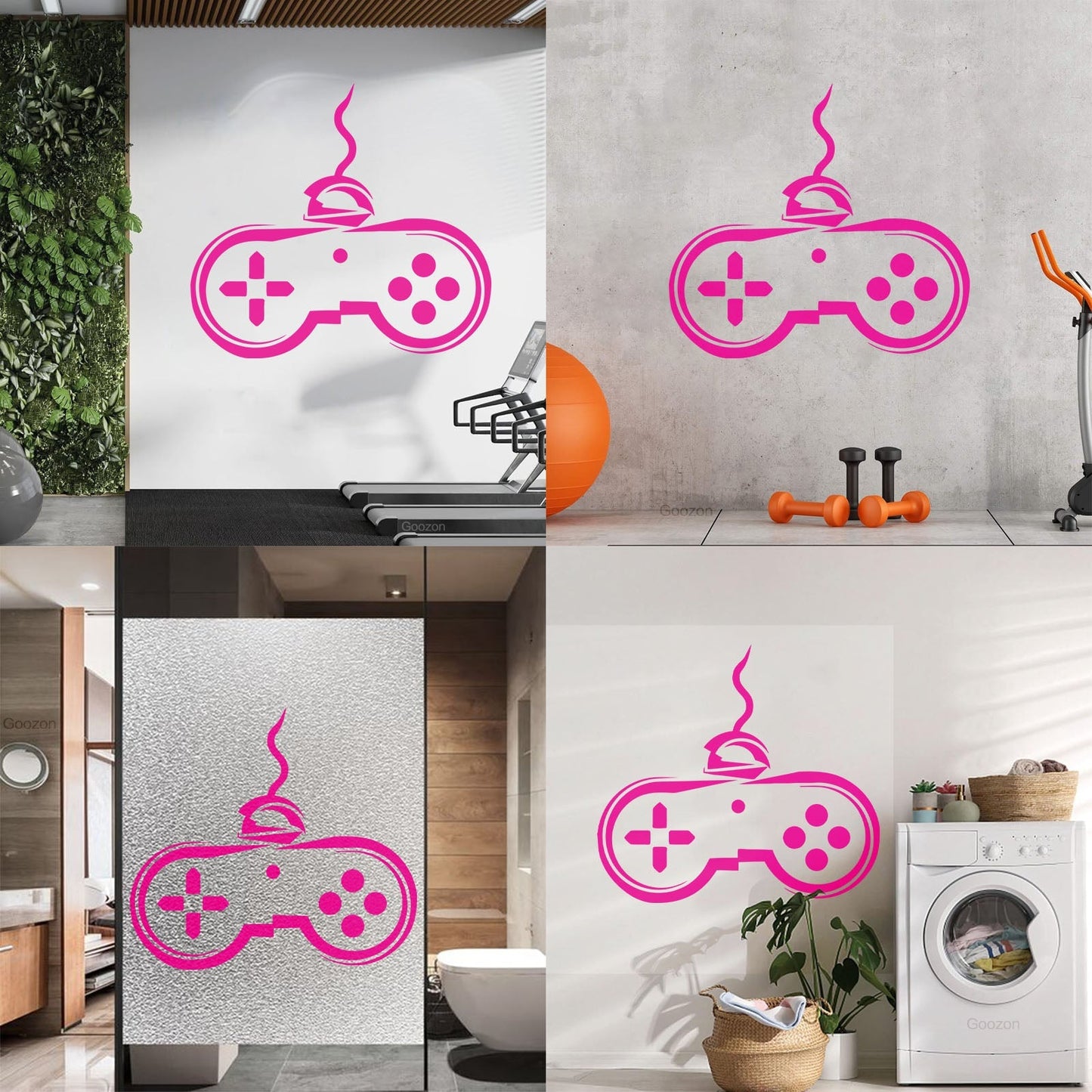 Wall Decals Game Joystick Gamepad Game Personalized Customization