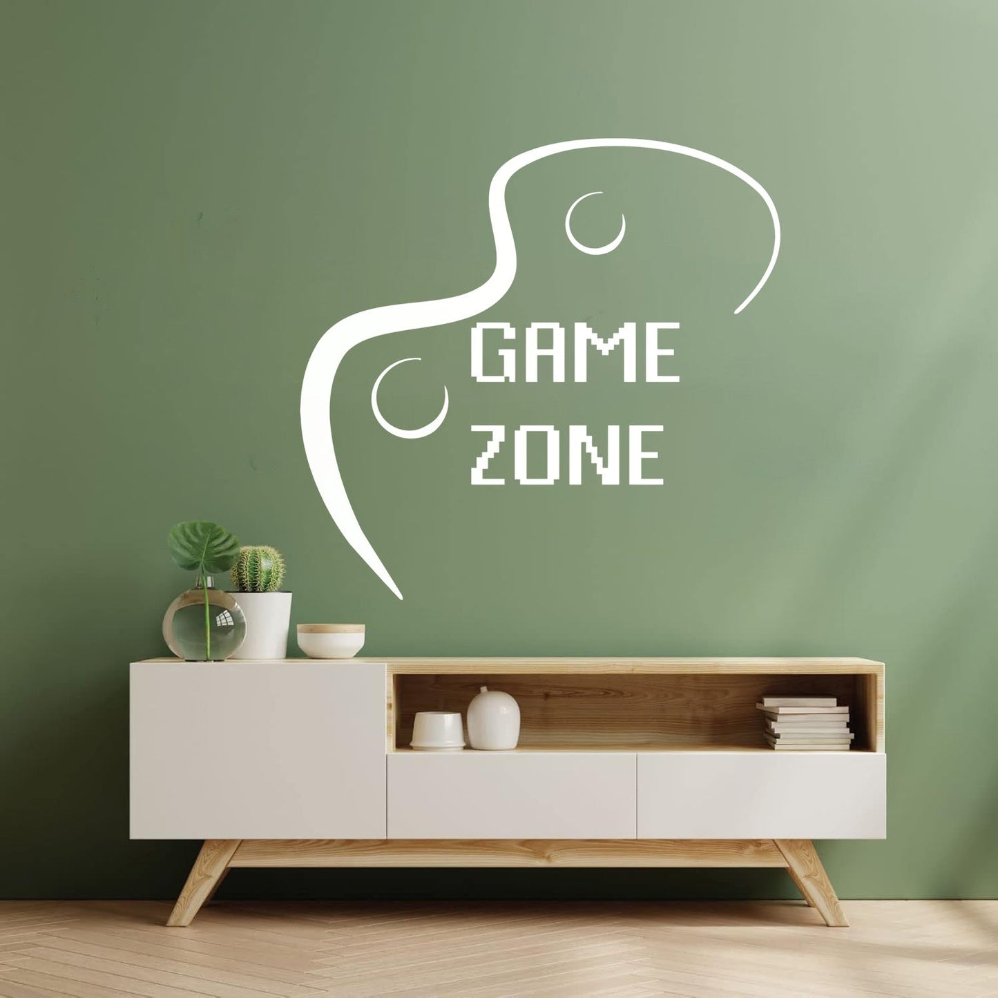 Vinyl Wall Decals Game Zone Joystick Video Game Play Can Modify And Add Information