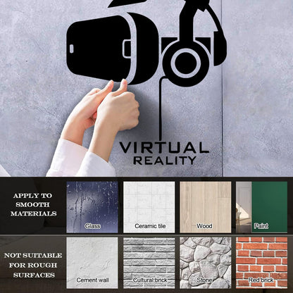 Engraving Decals Helmet Of Virtual Reality Game Movie Vr Art Decoration