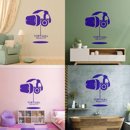 Engraving Decals Helmet Of Virtual Reality Game Movie Vr Art Decoration