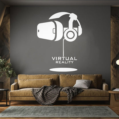 Engraving Decals Helmet Of Virtual Reality Game Movie Vr Art Decoration