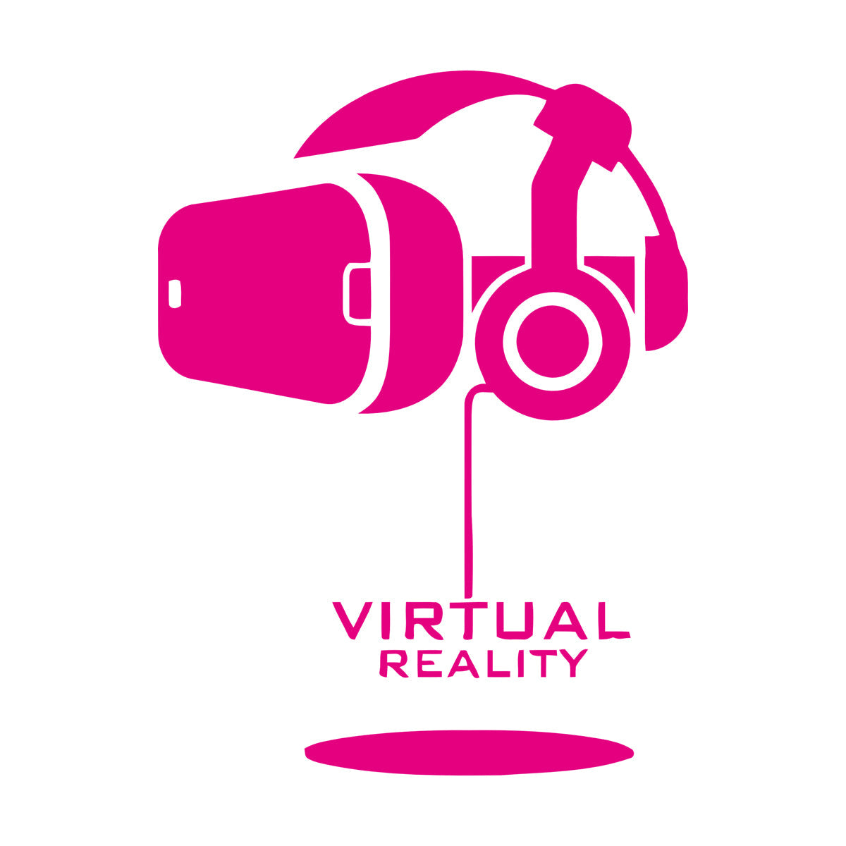 Engraving Decals Helmet Of Virtual Reality Game Movie Vr Art Decoration