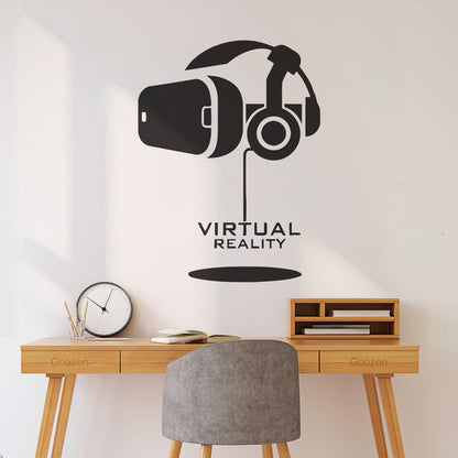 Engraving Decals Helmet Of Virtual Reality Game Movie Vr Art Decoration