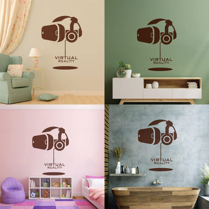 Engraving Decals Helmet Of Virtual Reality Game Movie Vr Art Decoration