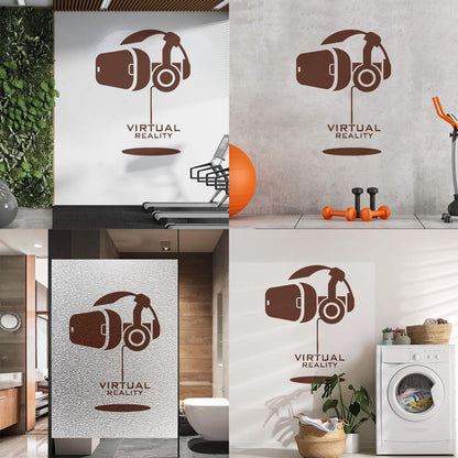 Engraving Decals Helmet Of Virtual Reality Game Movie Vr Art Decoration