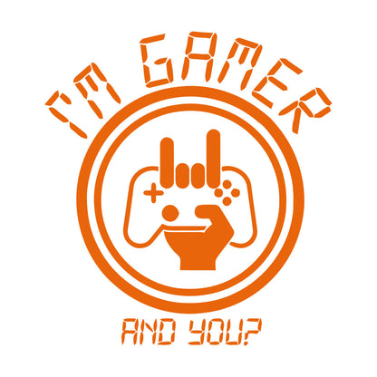 Mural And Wall Vinyl Decal I?M Game Game Joystick Boys Phrase Wall Beautification