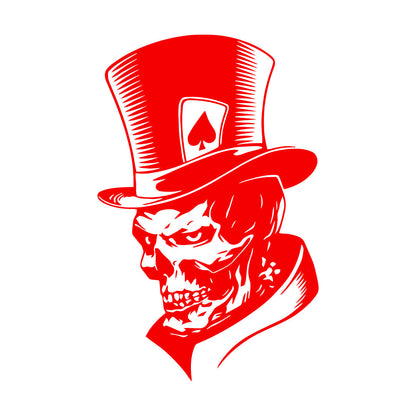 Wall Stickers Paster Paper Joker Skeleton Skull Maps Peaks Fear Monster Hat Car Body Decoration