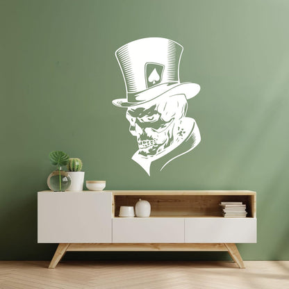 Wall Stickers Paster Paper Joker Skeleton Skull Maps Peaks Fear Monster Hat Car Body Decoration
