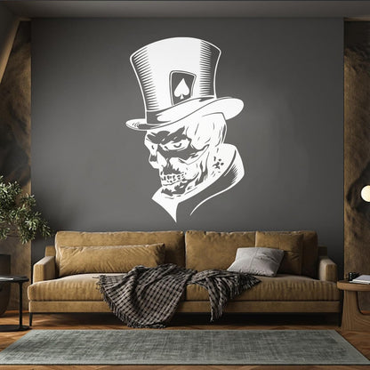 Wall Stickers Paster Paper Joker Skeleton Skull Maps Peaks Fear Monster Hat Car Body Decoration