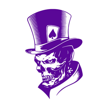 Wall Stickers Paster Paper Joker Skeleton Skull Maps Peaks Fear Monster Hat Car Body Decoration