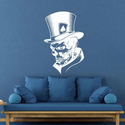 Wall Stickers Paster Paper Joker Skeleton Skull Maps Peaks Fear Monster Hat Car Body Decoration