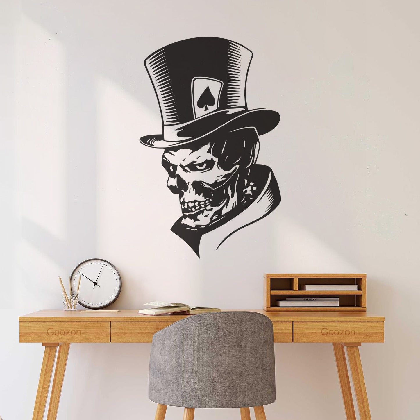 Wall Stickers Paster Paper Joker Skeleton Skull Maps Peaks Fear Monster Hat Car Body Decoration
