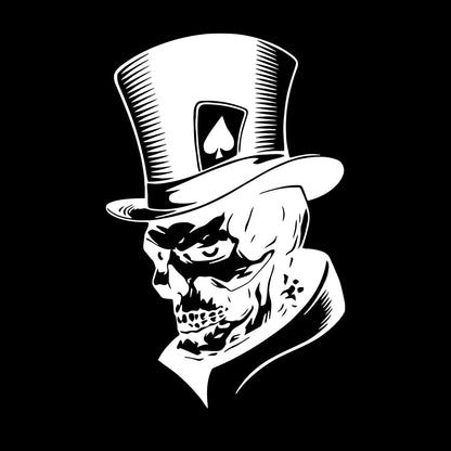 Wall Stickers Paster Paper Joker Skeleton Skull Maps Peaks Fear Monster Hat Car Body Decoration