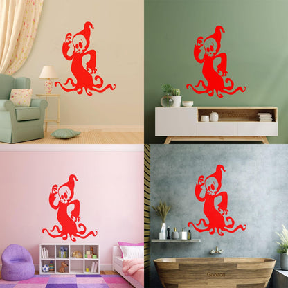 Fine Carving Decals Monster Ghost Dead Funny Tattoo Culture