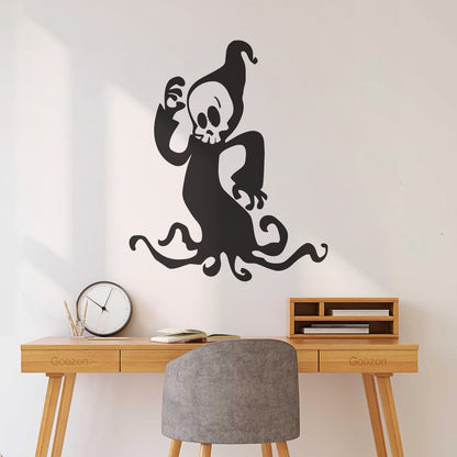 Fine Carving Decals Monster Ghost Dead Funny Tattoo Culture