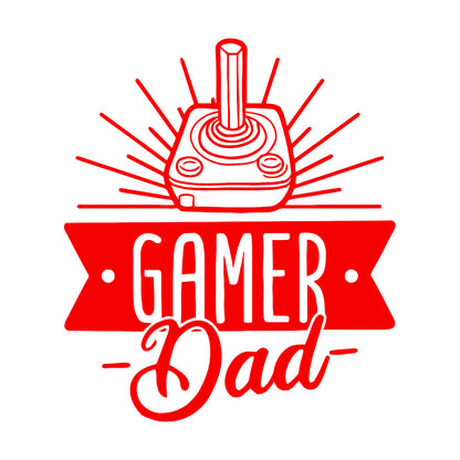 Engraving Stickers Player Dad Game Joystick Words Self Adhesive