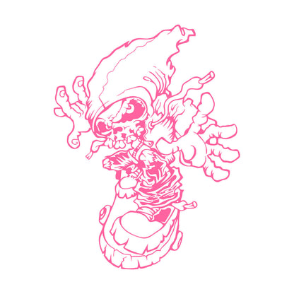 Skeleton Skull Sports Youth Skateboard Sports Wall Decals Multiple Size Options