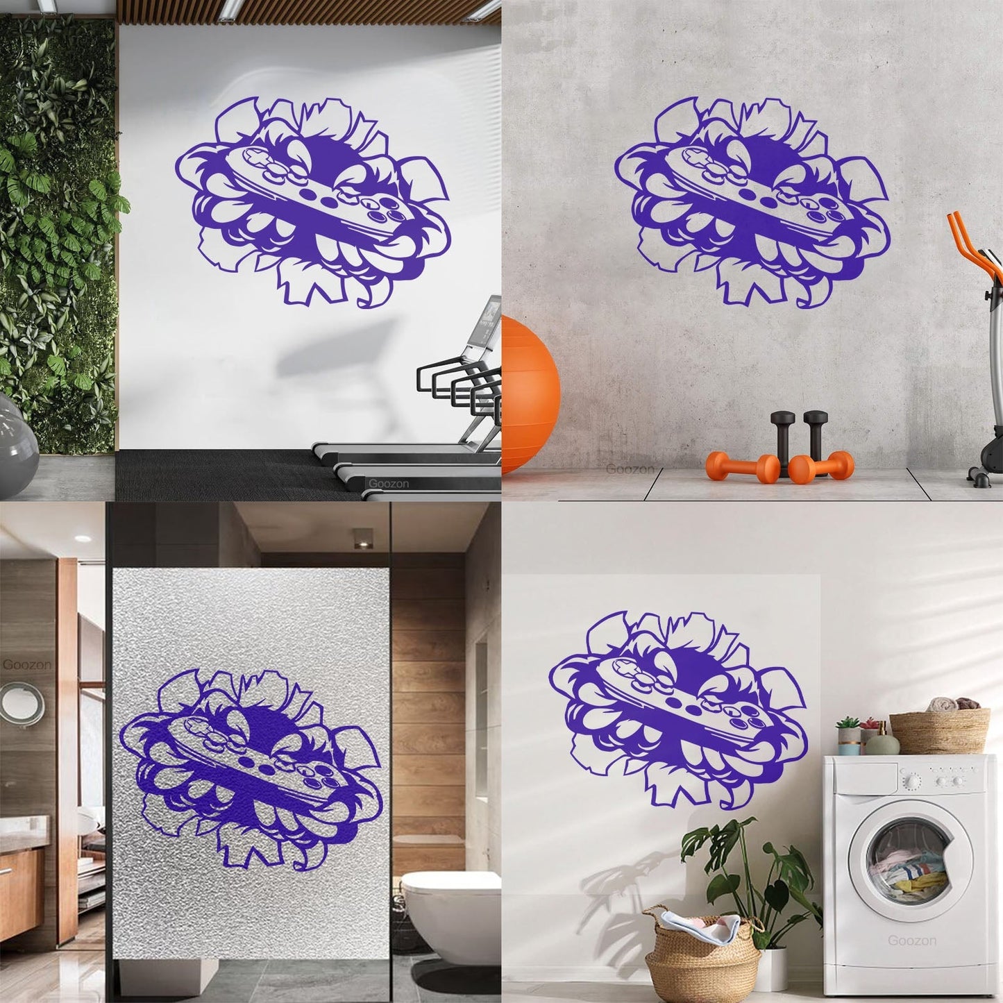 Mural And Wall Vinyl Decal Video Game Player Joystick Monster Hands Personalized Customization