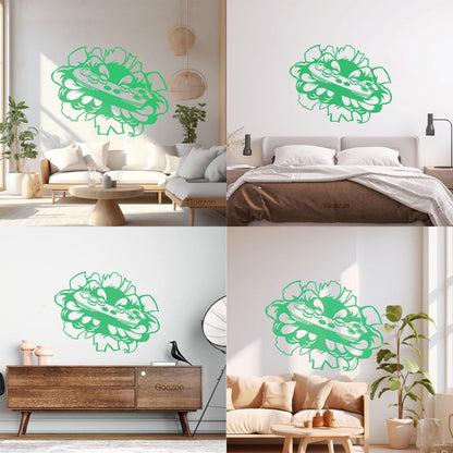 Mural And Wall Vinyl Decal Video Game Player Joystick Monster Hands Personalized Customization