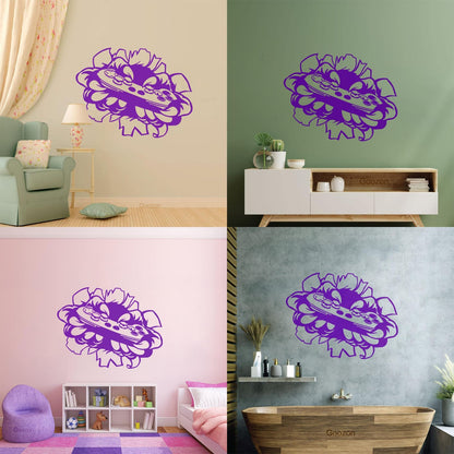 Mural And Wall Vinyl Decal Video Game Player Joystick Monster Hands Personalized Customization
