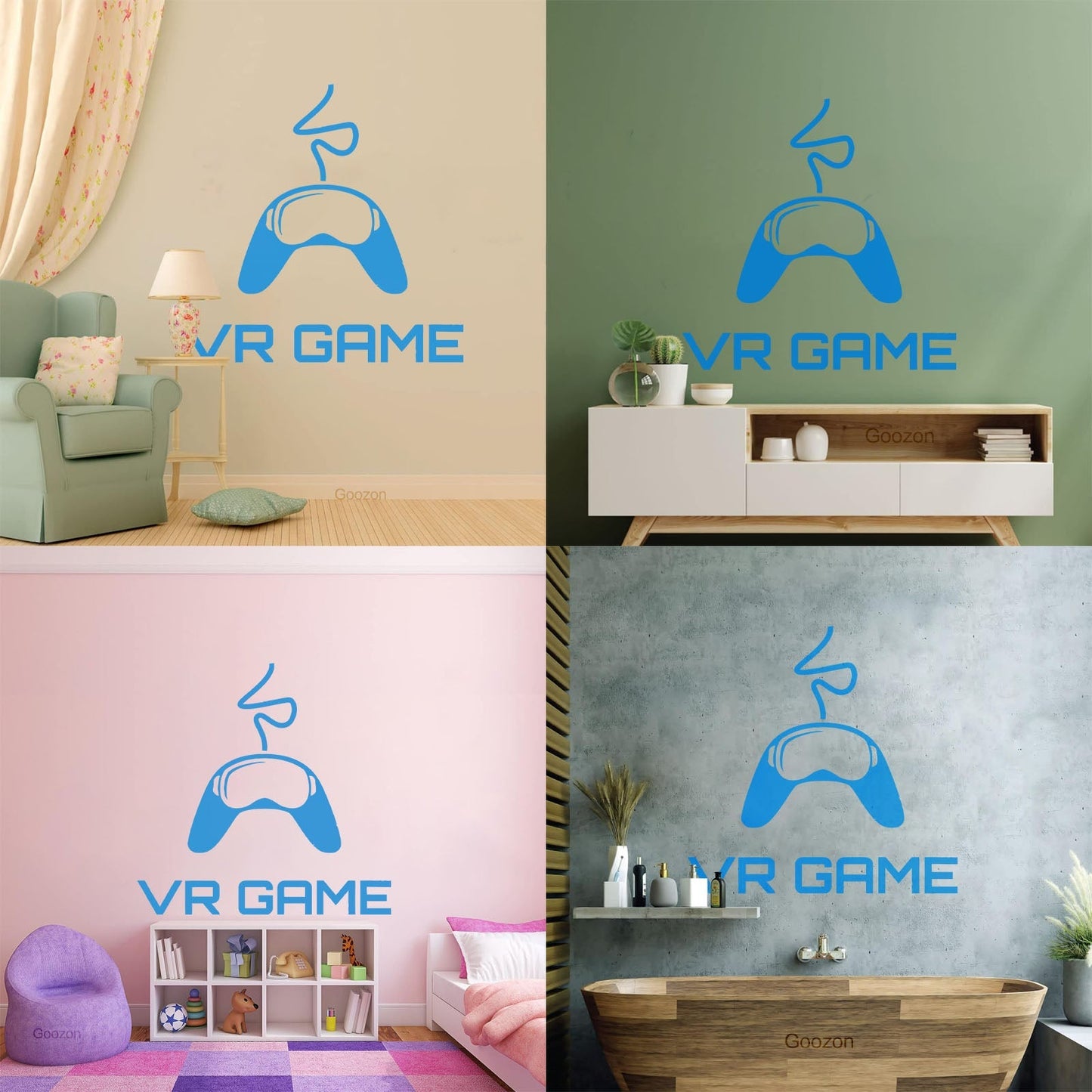 Wall Stickers Paster Paper Virtual Reality Vr Game Glasses Helmet Can Modify And Add Information