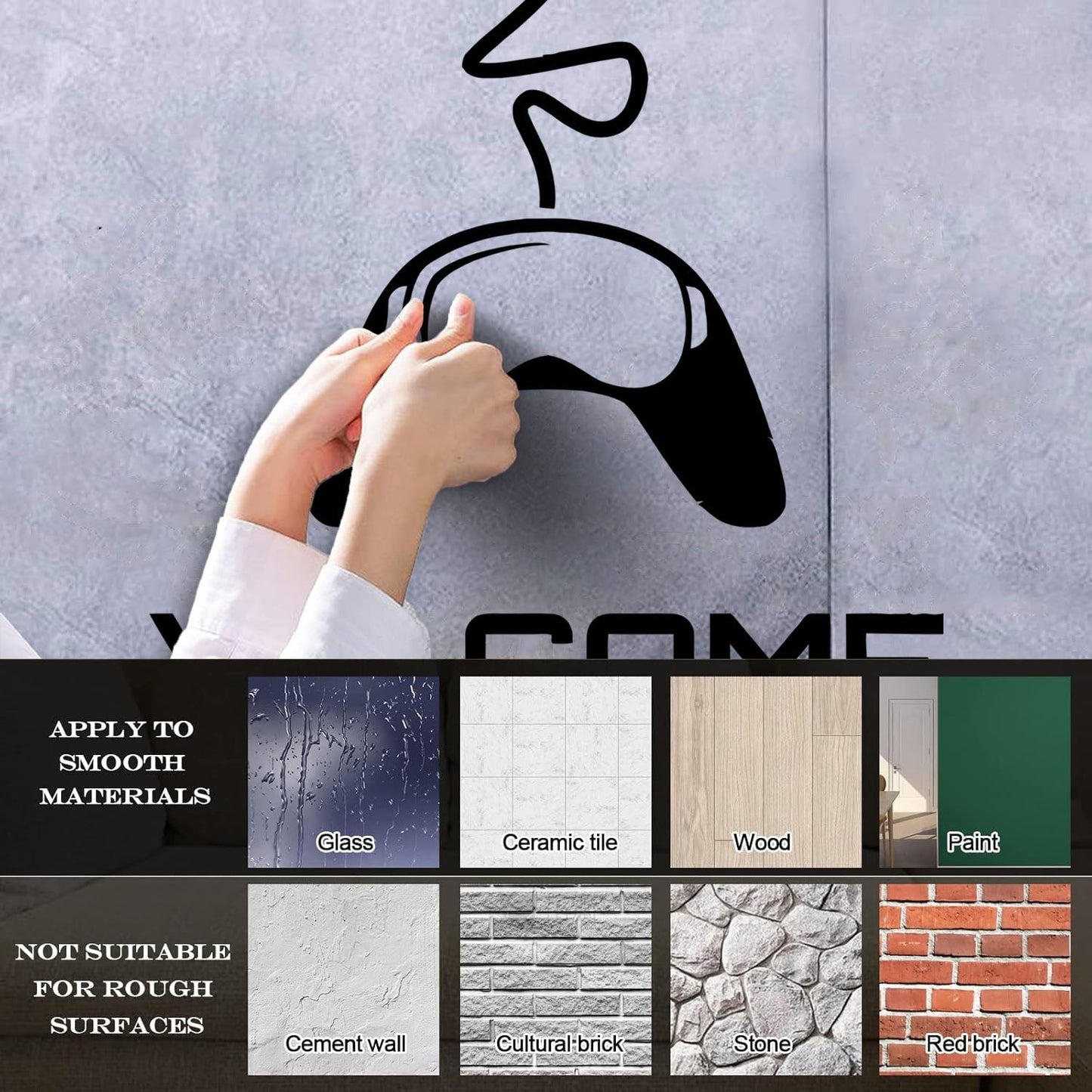 Wall Stickers Paster Paper Virtual Reality Vr Game Glasses Helmet Can Modify And Add Information