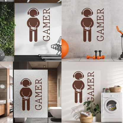 Wall Vinyl Sticker Decor Game Video Games Joystickdecor Playroom Art Decoration