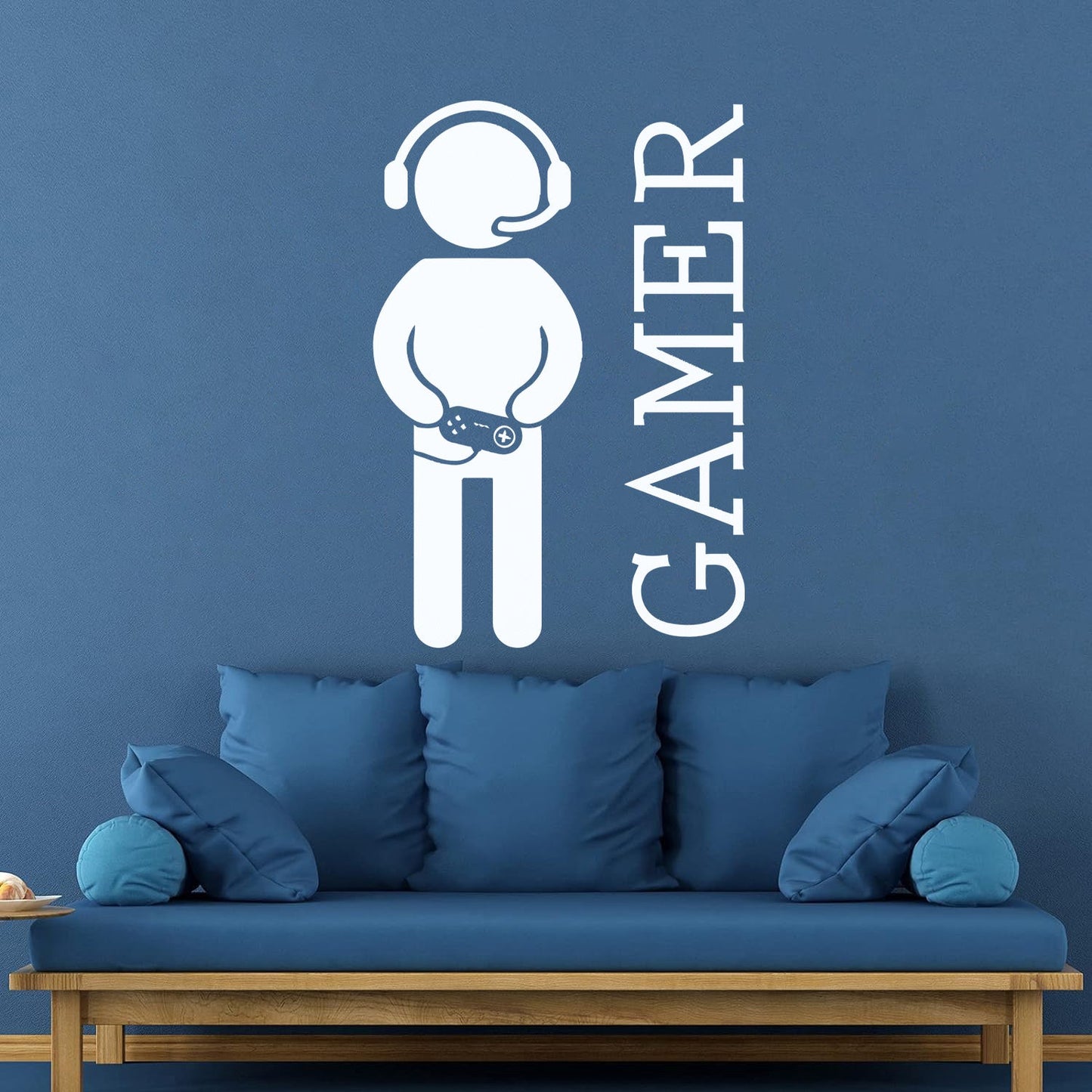 Wall Vinyl Sticker Decor Game Video Games Joystickdecor Playroom Art Decoration