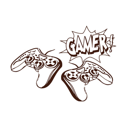 Wall Stickers Video Game Joysticks Car Body Decoration