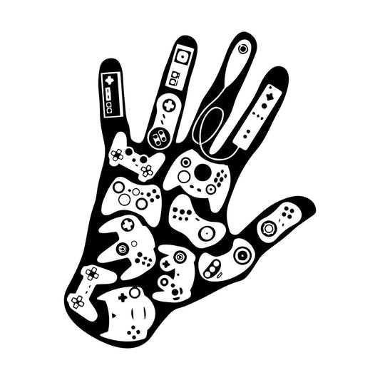 Fine Carving Decals Video Games Game Window Decals