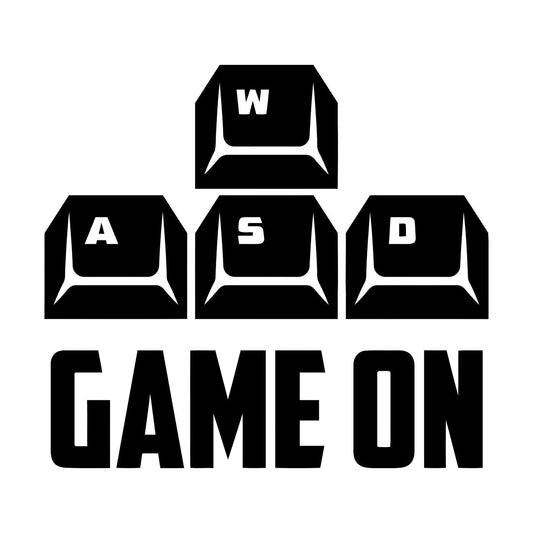 Wall Decals Buttons Game Console Game On The Games Equipped With Transfer Film Kit