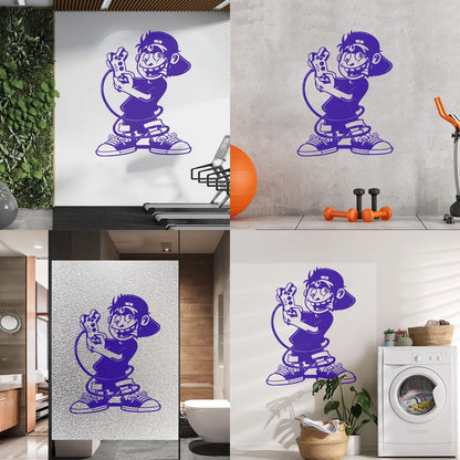 Game Boy Video Games Kids Play Vinyl Wall Decals Easy Installation