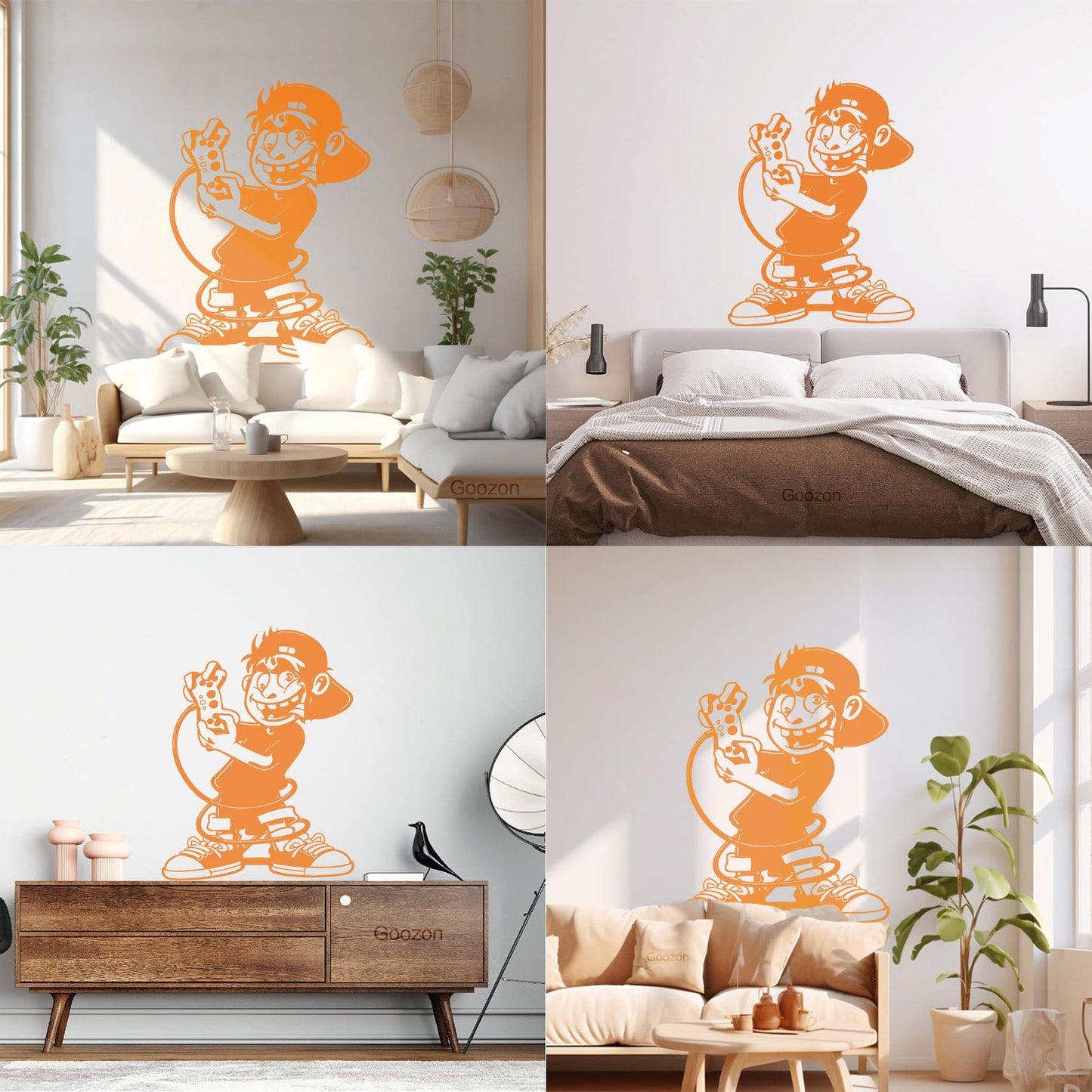 Game Boy Video Games Kids Play Vinyl Wall Decals Easy Installation
