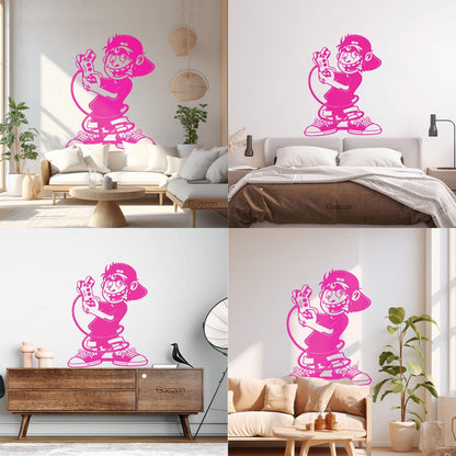 Game Boy Video Games Kids Play Vinyl Wall Decals Easy Installation