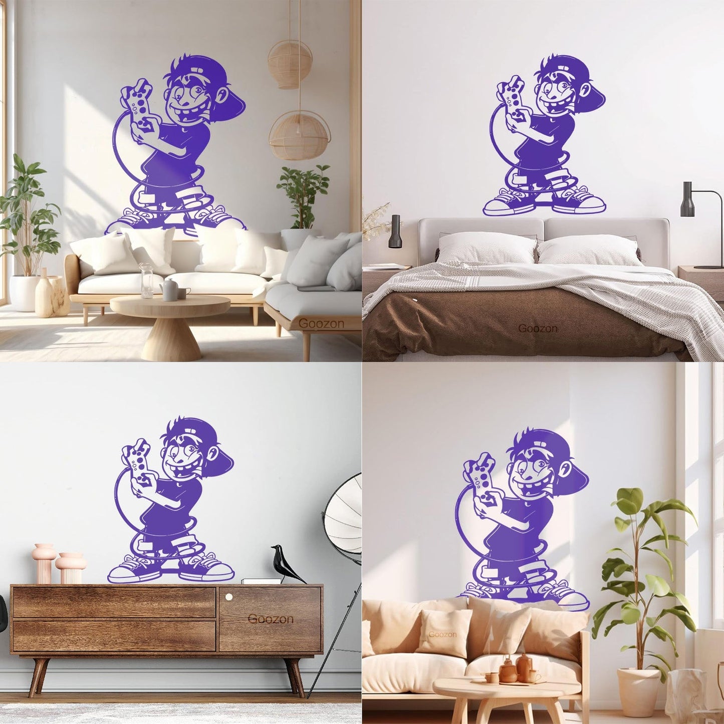 Game Boy Video Games Kids Play Vinyl Wall Decals Easy Installation