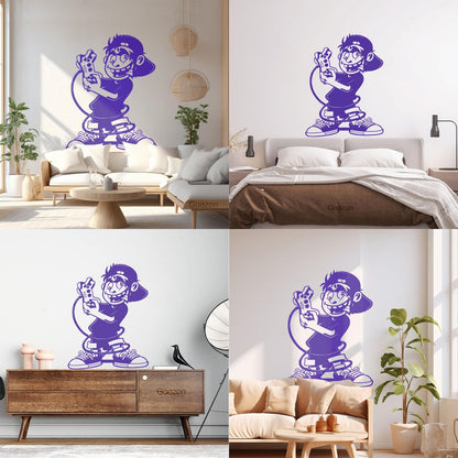 Game Boy Video Games Kids Play Vinyl Wall Decals Easy Installation