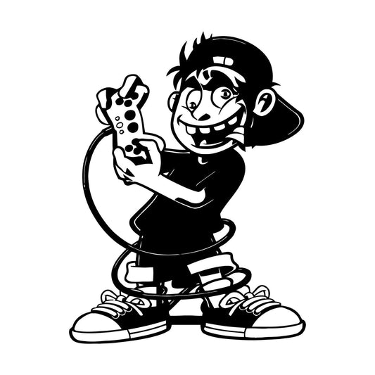 Game Boy Video Games Kids Play Vinyl Wall Decals Easy Installation