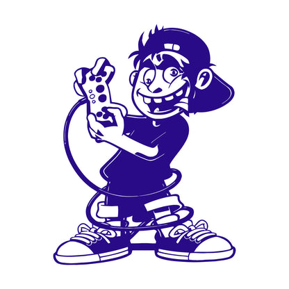 Game Boy Video Games Kids Play Vinyl Wall Decals Easy Installation