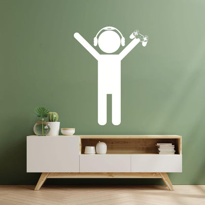 Mural And Wall Vinyl Decal Game Gaming Play Station Nursery Multiple Size Options