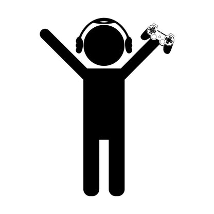 Mural And Wall Vinyl Decal Game Gaming Play Station Nursery Multiple Size Options