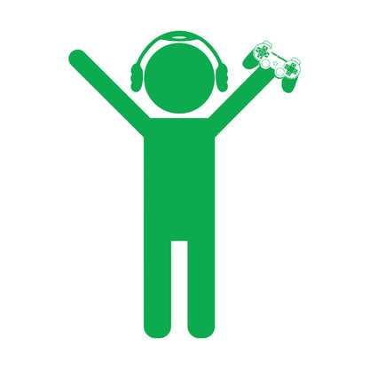 Mural And Wall Vinyl Decal Game Gaming Play Station Nursery Multiple Size Options