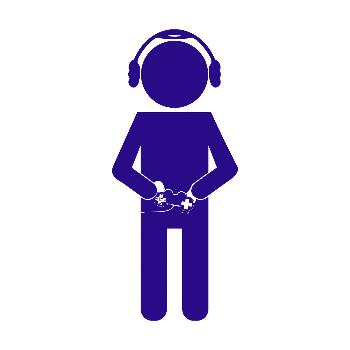 Fine Carving Stickers Gaming Joystick Game Kids Nursery Personalized Customization