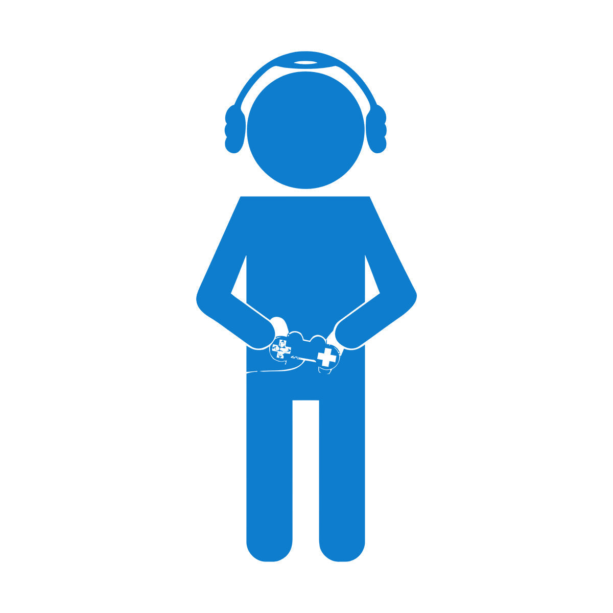 Fine Carving Stickers Gaming Joystick Game Kids Nursery Personalized Customization