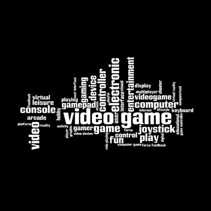 Incentive Phrases Video Game Play Joystick Computer Wall Stickers Can Modify And Add Information