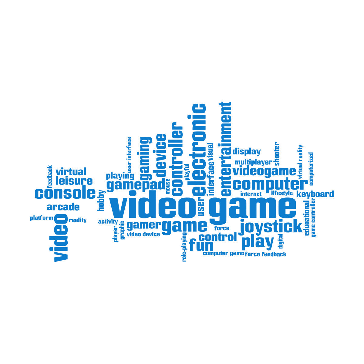 Incentive Phrases Video Game Play Joystick Computer Wall Stickers Can Modify And Add Information